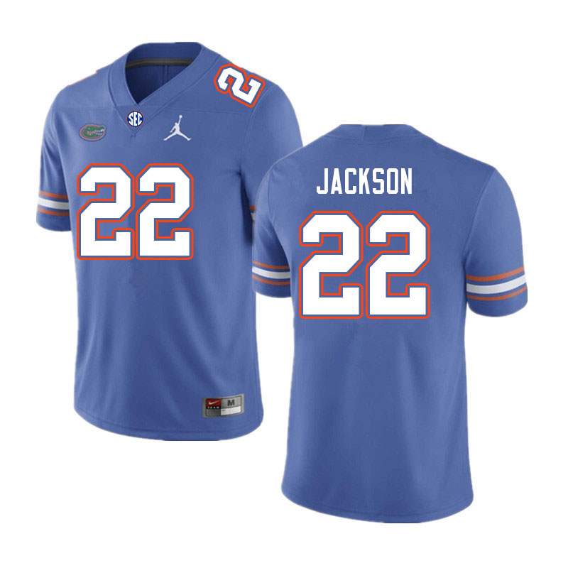 Men #22 Kahleil Jackson Florida Gators College Football Jerseys Sale-Royal